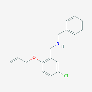 N-[2-(allyloxy)-5-chlorobenzyl]-N-benzylamine