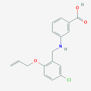 3-{[2-(Allyloxy)-5-chlorobenzyl]amino}benzoic acid