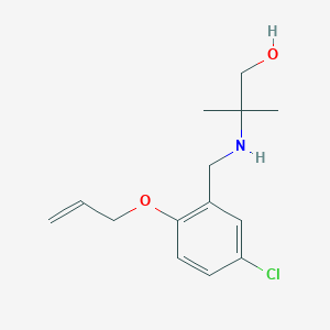 2-{[2-(Allyloxy)-5-chlorobenzyl]amino}-2-methyl-1-propanol