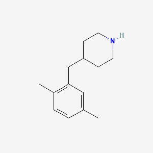 molecular formula C14H21N B2835241 4-[(2,5-Dimethylphenyl)methyl]piperidine CAS No. 683202-60-0