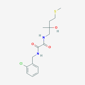 N1-(2-chlorobenzyl)-N2-(2-hydroxy-2-methyl-4-(methylthio)butyl)oxalamide