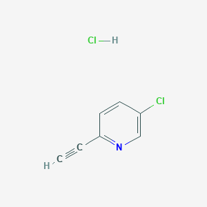 5-Chloro-2-ethynylpyridine hydrochloride
