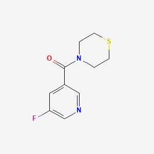(5-Fluoropyridin-3-yl)(thiomorpholino)methanone