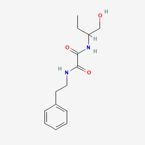 N1-(1-hydroxybutan-2-yl)-N2-phenethyloxalamide