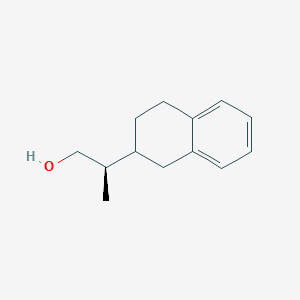 molecular formula C13H18O B2835515 (2R)-2-(1,2,3,4-Tetrahydronaphthalen-2-yl)propan-1-ol CAS No. 2248216-15-9