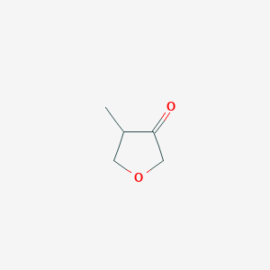 molecular formula C5H8O2 B2835598 4-甲基四氢呋喃-3-酮 CAS No. 89364-27-2