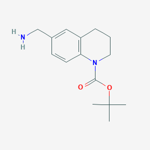 Tert-butyl 6-(aminomethyl)-1,2,3,4-tetrahydroquinoline-1-carboxylate