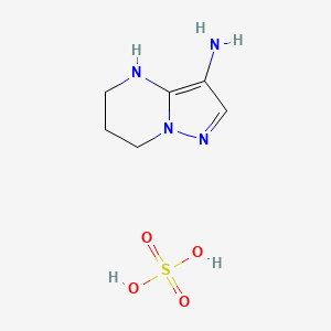 4,5,6,7-Tetrahydropyrazolo[1,5-a]pyrimidin-3-amine sulfate