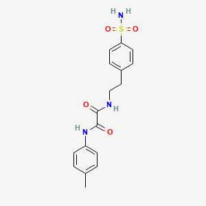 N'-(4-methylphenyl)-N-[2-(4-sulfamoylphenyl)ethyl]oxamide