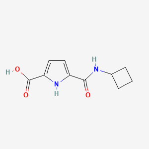 molecular formula C10H12N2O3 B2835751 5-(环丁基氨基)-1H-吡咯-2-甲酸 CAS No. 1933616-04-6