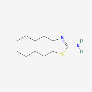 2-Amino-4,4a,5,6,7,8,8a,9-octahydro-naphtho[2,3-d]thiazole