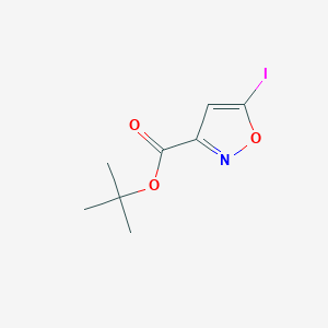 Tert-butyl 5-iodo-1,2-oxazole-3-carboxylate