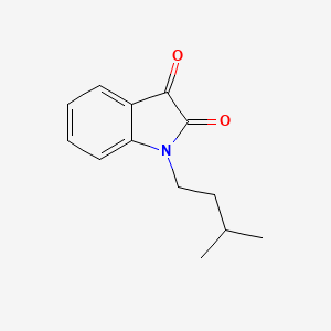 1-(3-methylbutyl)-1H-indole-2,3-dione