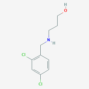 molecular formula C10H13Cl2NO B283594 3-[(2,4-Dichlorobenzyl)amino]-1-propanol 