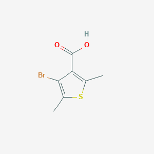 molecular formula C7H7BrO2S B2836009 4-Bromo-2,5-dimethylthiophene-3-carboxylic acid CAS No. 518330-09-1