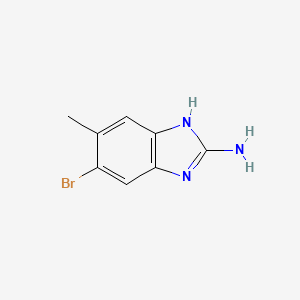 5-bromo-6-methyl-1H-benzimidazol-2-amine