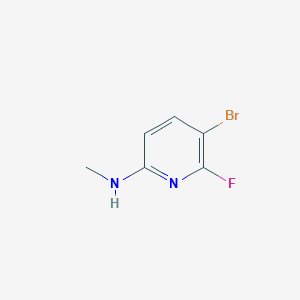 5-Bromo-6-fluoro-N-methylpyridin-2-amine