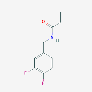 molecular formula C10H9F2NO B2836250 N-[(3,4-difluorophenyl)methyl]prop-2-enamide CAS No. 944819-32-3