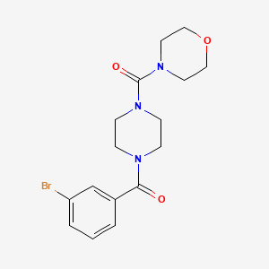 [4-(3-Bromo-benzoyl)-piperazin-1-yl]-morpholin-4-yl-methanone