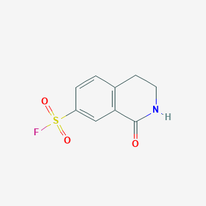 1-Oxo-3,4-dihydro-2H-isoquinoline-7-sulfonyl fluoride