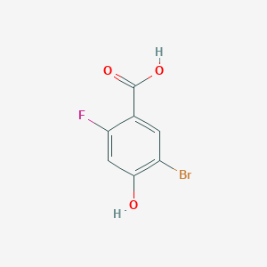 5-Bromo-2-fluoro-4-hydroxybenzoic acid