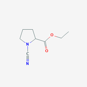 Ethyl 1-cyanopyrrolidine-2-carboxylate