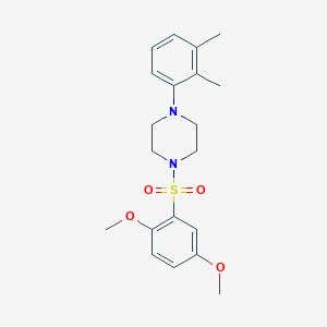 1-[(2,5-Dimethoxyphenyl)sulfonyl]-4-(2,3-dimethylphenyl)piperazine