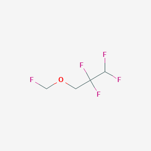 molecular formula C4H5F5O B2836388 Fluoromethyl 2,2,3,3-tetrafluoropropyl ether CAS No. 153810-64-1