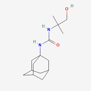 molecular formula C15H26N2O2 B2836398 N-1-Adamantyl-N'-(2-hydroxy-1,1-dimethylethyl)urea CAS No. 330202-17-0