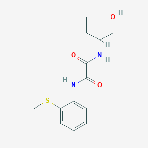 N1-(1-hydroxybutan-2-yl)-N2-(2-(methylthio)phenyl)oxalamide