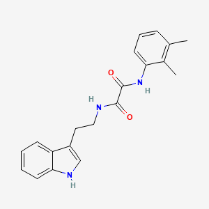 molecular formula C20H21N3O2 B2836490 N'-(2,3-二甲基苯基)-N-[2-(1H-吲哚-3-基)乙基]氧代胺 CAS No. 812641-37-5