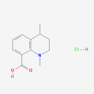 1,4-Dimethyl-1,2,3,4-tetrahydroquinoline-8-carboxylic acid hydrochloride