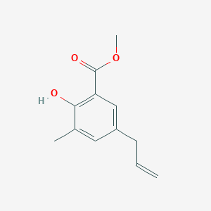 Methyl 2-hydroxy-3-methyl-5-prop-2-enylbenzoate