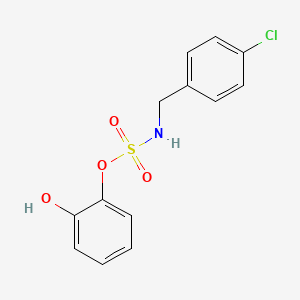 N-(4-chlorobenzyl)2-hydroxyphenylsulfamate