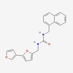 1-([2,3'-Bifuran]-5-ylmethyl)-3-(naphthalen-1-ylmethyl)urea