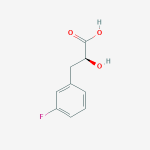 molecular formula C9H9FO3 B2836653 (S)-3-(3-氟苯基)-2-羟基丙酸 CAS No. 159415-52-8
