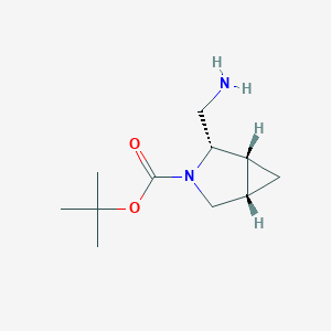 tert-Butyl (1R,2S,5S)-rel-2-(aminomethyl)-3-azabicyclo[3.1.0]hexane-3-carboxylate