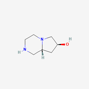 (7S,8aR)-octahydropyrrolo[1,2-a]pyrazin-7-ol