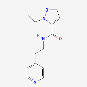 1-ethyl-N-(2-(pyridin-4-yl)ethyl)-1H-pyrazole-5-carboxamide