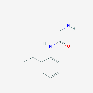 molecular formula C11H16N2O B2836763 N-(2-乙基苯基)-2-(甲基氨基)乙酰胺 CAS No. 900640-63-3