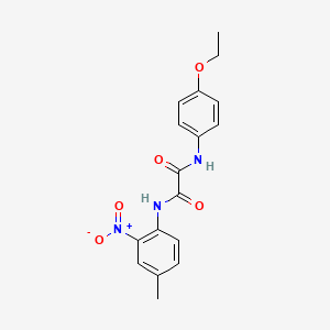N1-(4-ethoxyphenyl)-N2-(4-methyl-2-nitrophenyl)oxalamide