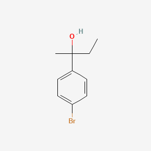 molecular formula C10H13BrO B2836860 2-(4-Bromophenyl)butan-2-ol CAS No. 58977-33-6