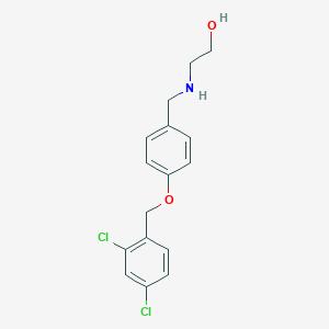 2-({4-[(2,4-Dichlorobenzyl)oxy]benzyl}amino)ethanol