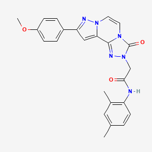 molecular formula C24H22N6O3 B2836886 Chembl4560577 CAS No. 1207014-58-1