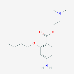 molecular formula C15H24N2O3 B028369 2-(Dimethylamino)ethyl 4-amino-2-butoxybenzoate CAS No. 104068-16-8