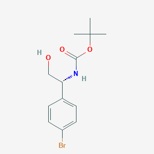 (R)-tert-Butyl (1-(4-bromophenyl)-2-hydroxyethyl)carbamate