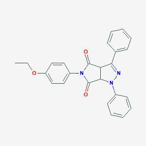5-(4-Ethoxyphenyl)-1,3-diphenyl-3a,6a-dihydropyrrolo[3,4-c]pyrazole-4,6-dione