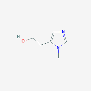 molecular formula C6H10N2O B2837254 2-(1-methyl-1H-imidazol-5-yl)ethan-1-ol CAS No. 802027-25-4