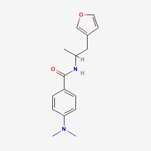 4-(dimethylamino)-N-(1-(furan-3-yl)propan-2-yl)benzamide