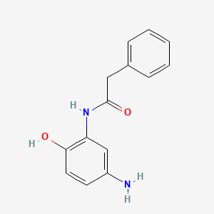 N-(5-amino-2-hydroxyphenyl)-2-phenylacetamide